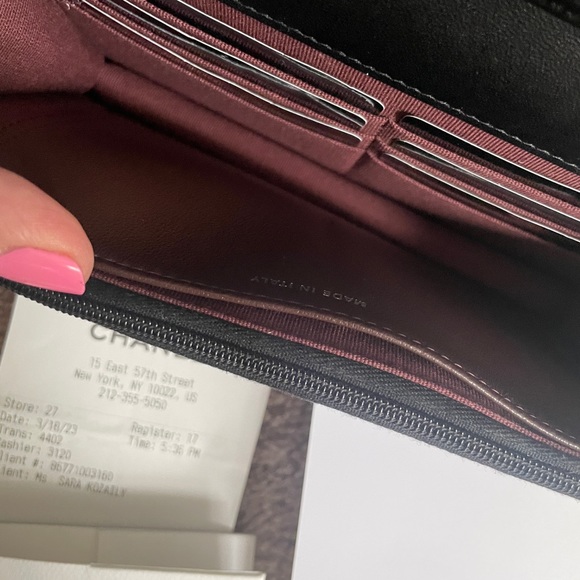 Authentic Chanel WOC Lambskin Silver Hardware - Picture 6 of 8